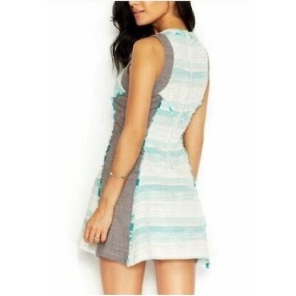 Rachel Roy LA Story Tide Pool Combo Tweed Dress Size 4 - Picture 7 of 9